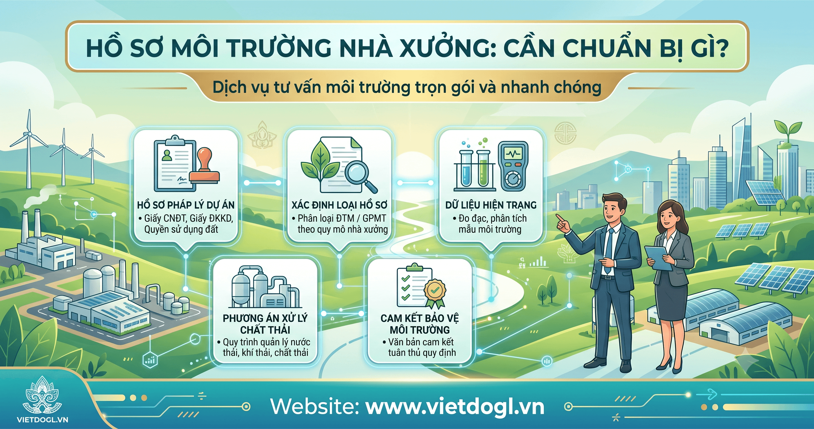 Cần chuẩn bị gì khi làm hồ sơ môi trường cho nhà xưởng?